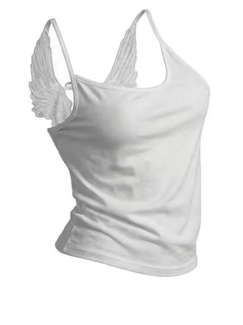 Angel Wing Strap Crop Top